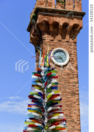 Burano，威尼斯，威尼托，意大利，歐洲 54108520