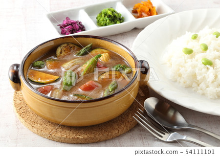 夏季蔬菜咖哩和三種口味 54111101