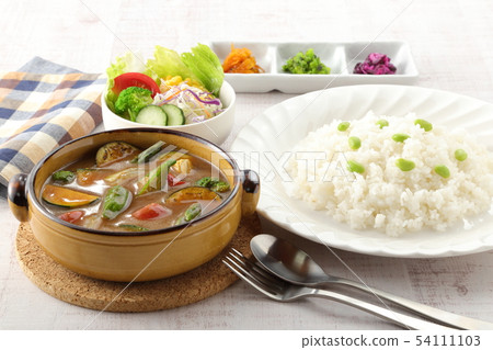 夏天蔬菜咖哩沙拉套 54111103