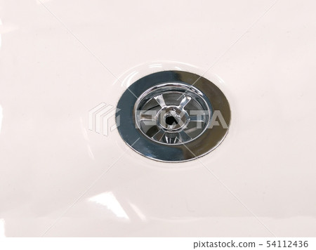 Chrome drain hole in clean sink Chrome drain hole in clean sink 54112436