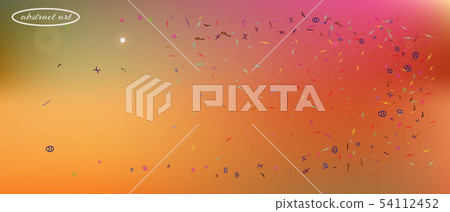 Professional abstract ultra wide space background  54112452