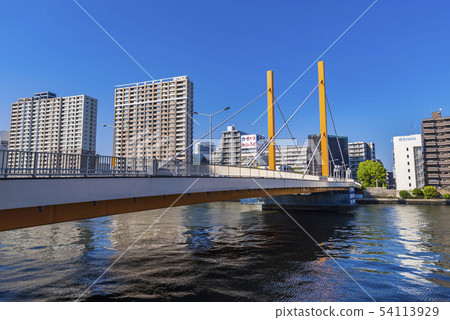 Landscape of Shin Ohashi and Sumida River Landscape of Shin Ohashi and Sumida River 54113929