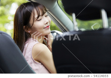 汽車，駕駛，司機，驅動器，商界女強人 54114033