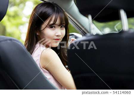 Car, driving, driver, drive, business woman 54114060