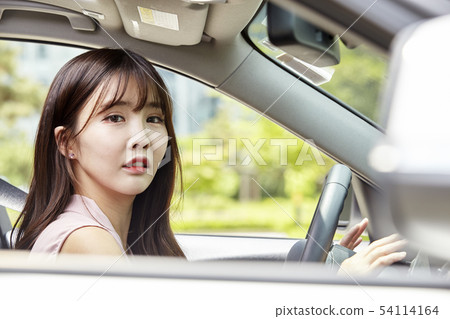 Car, driving, driver, drive, business woman Car, driving, driver, drive, business woman 54114164