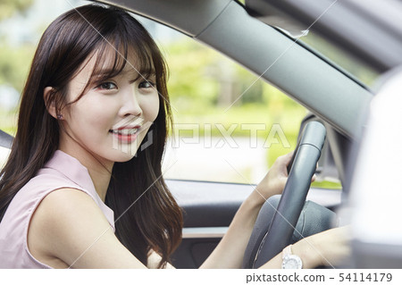Car, driving, driver, drive, business woman Car, driving, driver, drive, business woman 54114179