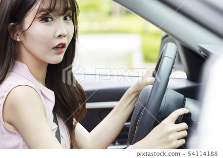Car, driving, driver, drive, business woman Car, driving, driver, drive, business woman 54114188