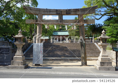 Shimonoseki Chofu Shinomiya Shrine Torii 54114526
