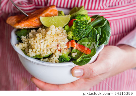 Buddha bowl - balanced meal Buddha bowl - balanced meal 54115399