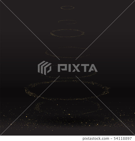 Luxury golden sparkle background, glitter magic 54118897