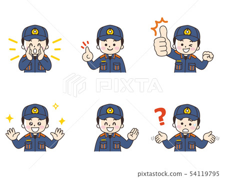 Fireman men set Fireman men set 54119795