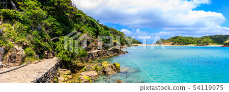 辰之島（辰之島海灘）全景[長崎縣壹岐市] 54119975