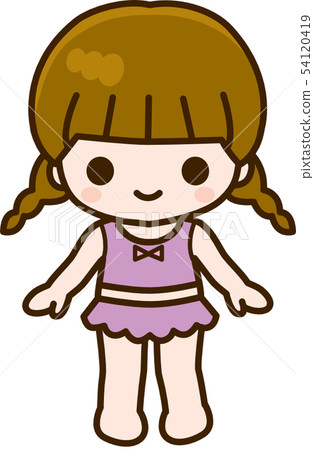 Swimsuit girl 54120419