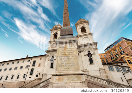 Trinita dei Monti Church - Rome Italy Trinita dei Monti Church - Rome Italy 54120849