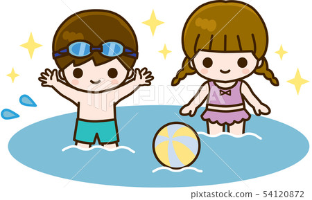 孩子們在玩水 54120872