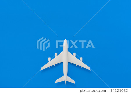 Miniature airplane Blue back 54121082