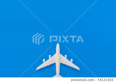 Miniature airplane Blue back 54121083