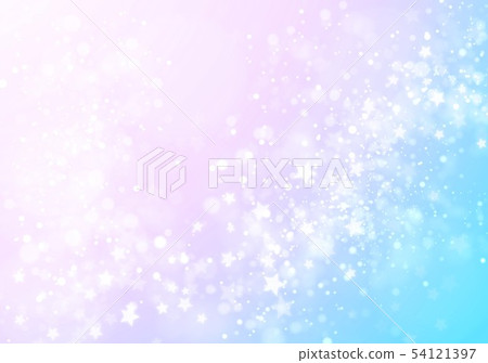 桃紅色藍色色的星閃爍圖像 54121397