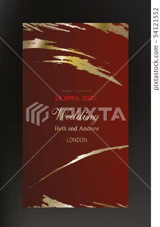 Golden paint smear on dark background Golden paint smear on dark background 54121552