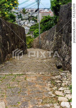 Kinjo Stone-paved, Naha, Okinawa, Japan Kinjo Stone-paved, Naha, Okinawa, Japan 54122409