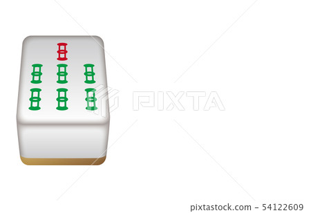 Mahjong tile three-dimensional rope 7 54122609
