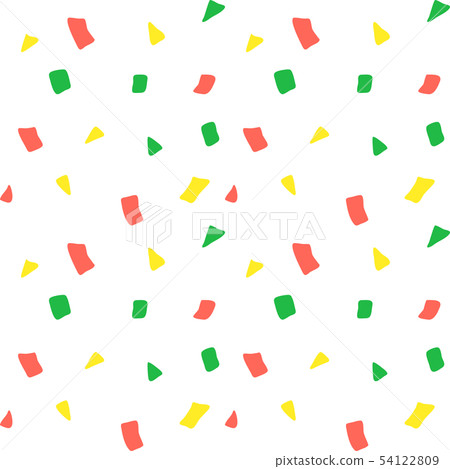 Seamless pattern confetti - Stock Illustration [54122809] - PIXTA