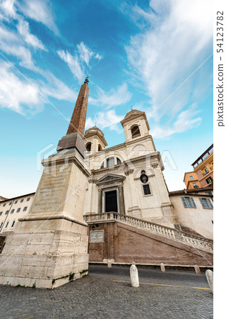 Trinita dei Monti Church - Rome Italy Trinita dei Monti Church - Rome Italy 54123782