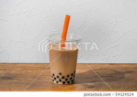 Tapioca Milk Tea Tapioca Drink Tapioca bubble milk tea 54124524