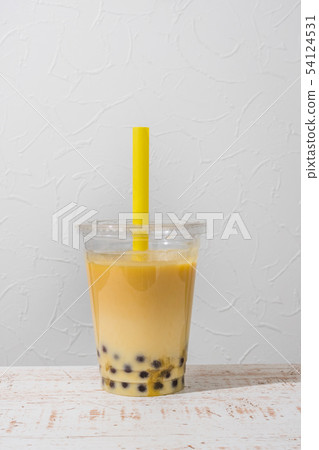 木薯粉奶茶木薯粉飲料木薯泡沫奶茶 54124531