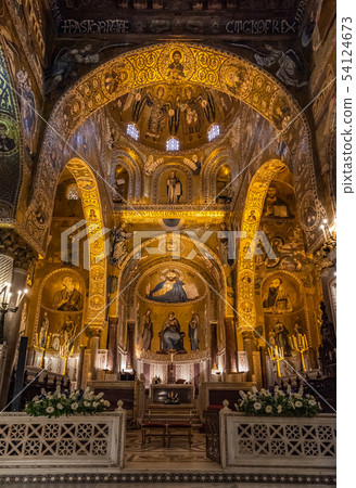 Interior of the Palatine Chapel of Palermo Interior of the Palatine Chapel of Palermo 54124673