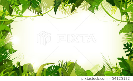 Jungle Tropical Landscape Wide Background 54125122