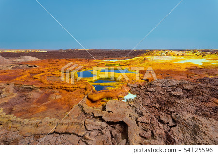 Dallol, Ethiopia. Danakil Depression 54125596