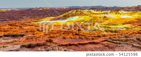 Dallol, Ethiopia. Danakil Depression 54125598