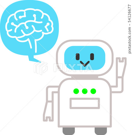 Image of robot and AI 54126677