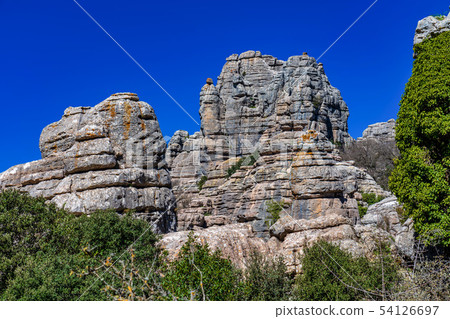 El Torcal de Antequera, Andalusia, Spain, near Antequera, province Malaga. El Torcal de Antequera, Andalusia, Spain, near Antequera, province Malaga. 54126697