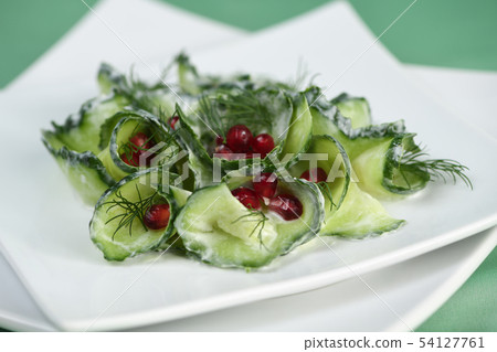 Cucumber and Pomegranate Salad Cucumber and Pomegranate Salad 54127761