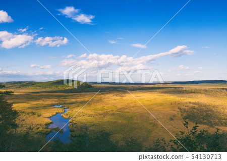 北海道，釧路濕地，從Kottaro觀景台的風景 54130713