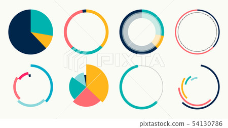 Editable Infographic Templates. Use in corporate report, marketing, annual report. Network 54130786