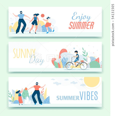 Header Banner Set with Active Family and Title Header Banner Set with Active Family and Title 54131505