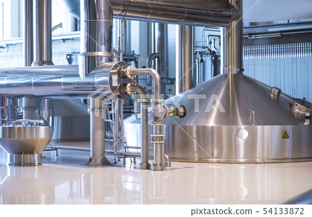 Tanks for beer storage. Modern Brewing Production. Tanks for beer storage. Modern Brewing Production. 54133872