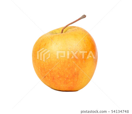 Yellow apple isolate Yellow apple isolate 54134748