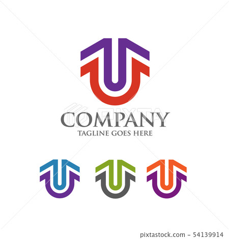 best Letter U vector logo symbol 54139914