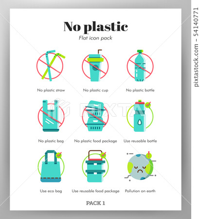 No plastic icons flat pack No plastic icons flat pack 54140771