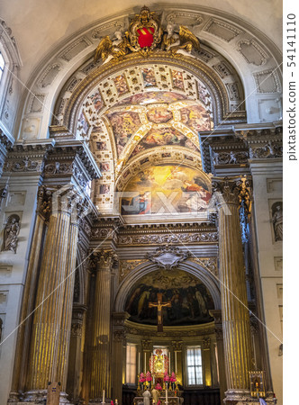 Bologna cathedral of San Pietro in Italy church interior 54141110