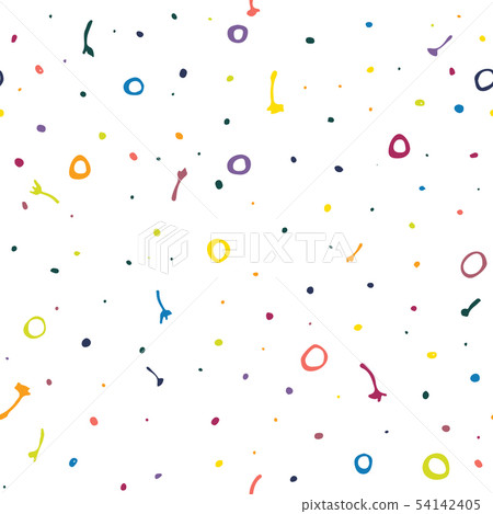 botanical seamless pattern hand drawn vector 54142405