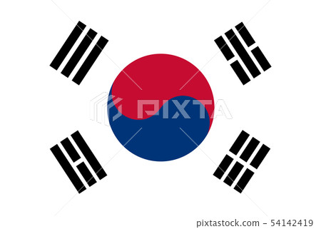 Flag rectangular shape, rectangular shape icon on 54142419