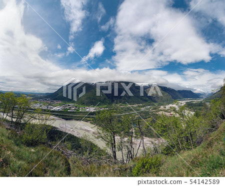 Monte Serva mountain in Alps area of Villanova Monte Serva mountain in Alps area of Villanova 54142589