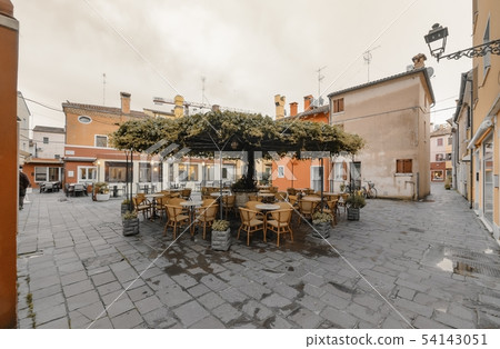unusual cafe in the centre of Caorle 54143051