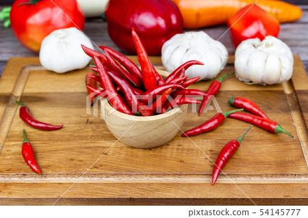 Chili - The pepper plants to the nature Chili - The pepper plants to the nature 54145777