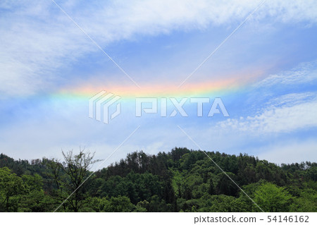 Circle horizontal arc June 18, 2019 Ikeda-cho, Kitaazumi-gun, Nagano Prefecture Circle horizontal arc June 18, 2019 Ikeda-cho, Kitaazumi-gun, Nagano Prefecture 54146162
